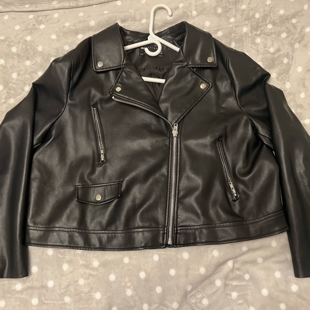 ASOS BLACK MOTOR JACKET